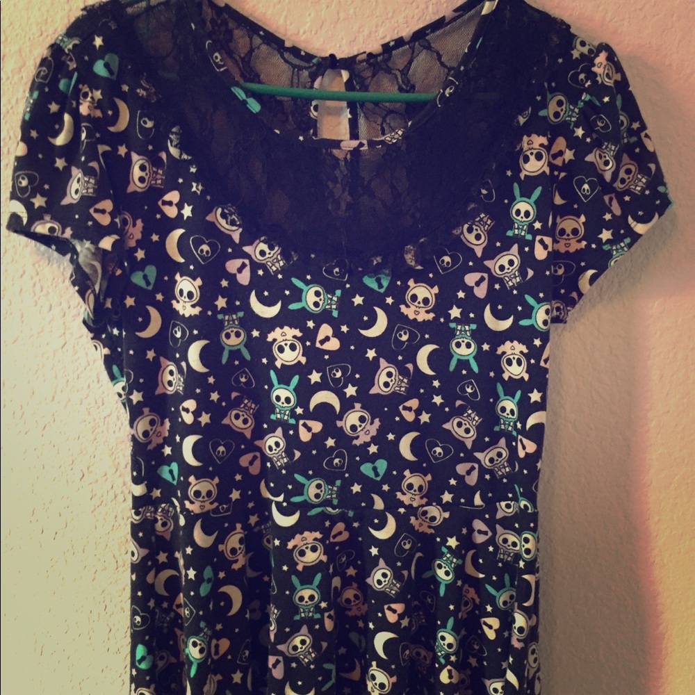 Skelanimals peplum top